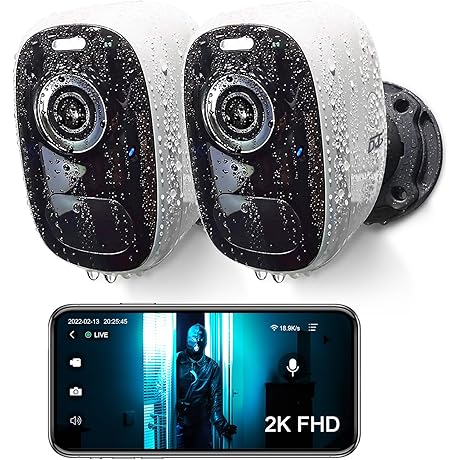 Link in Bio Camera Magnetic: No-Drill Wireless Home Security Camera