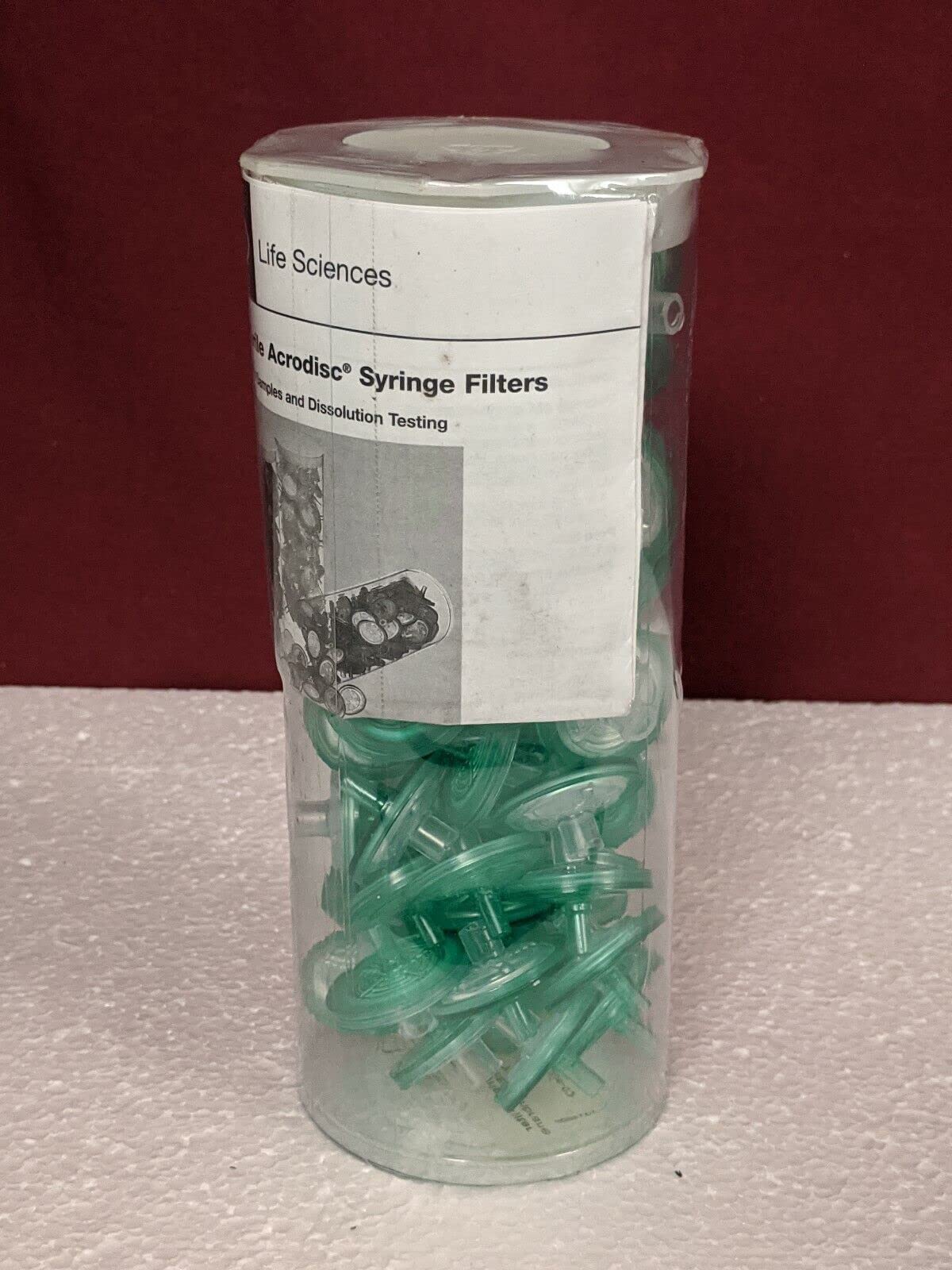 Pall Acrodisc 25 mm Syringe Filter 5 µm Versapore Membrane PN 4489T / Pack of 75