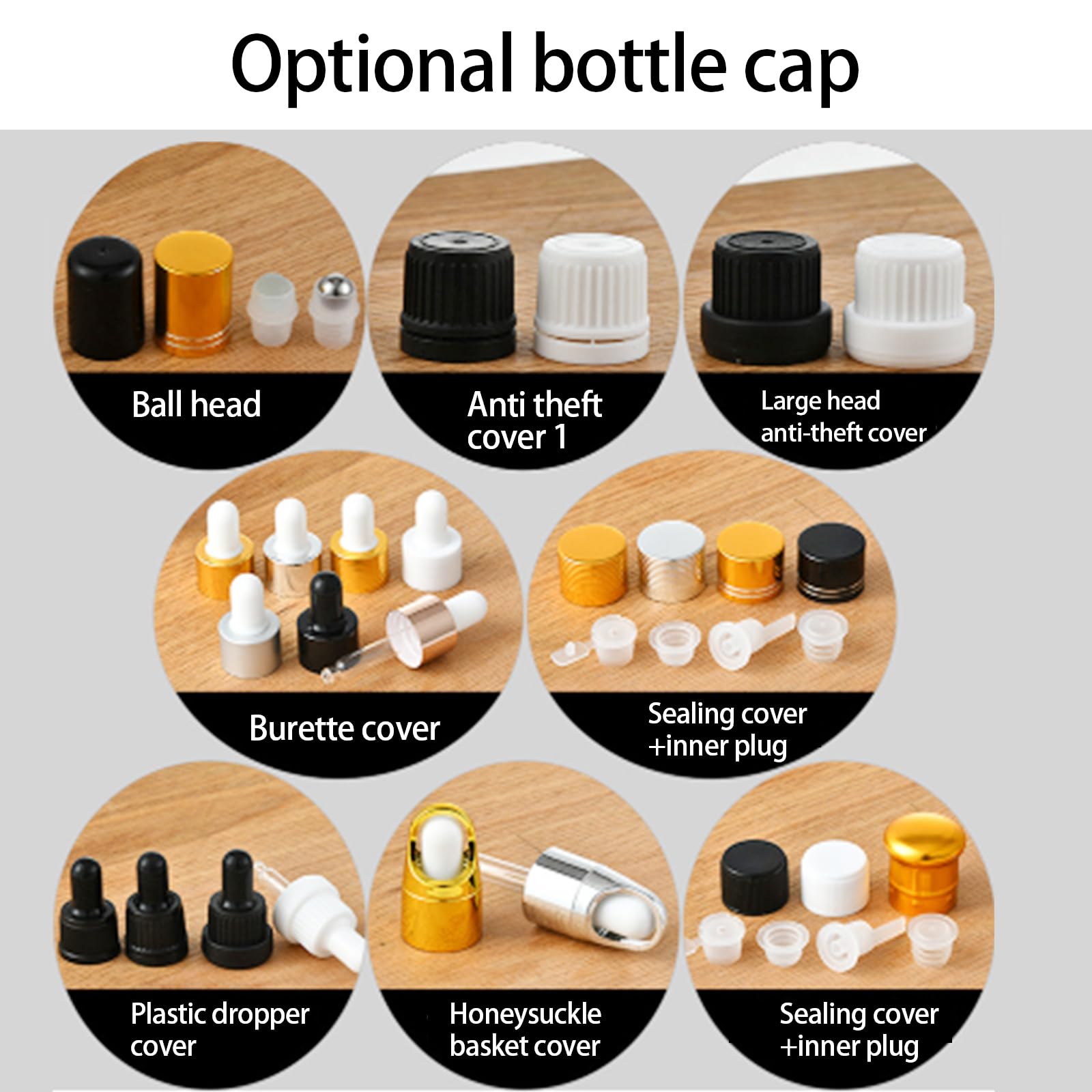 24 PCS Bottiglie con Contagocce in Vetro di Qualità Flaconi Vuoti in Vetro Ambrato da 5 ml per Oli Essenziali e Profumi