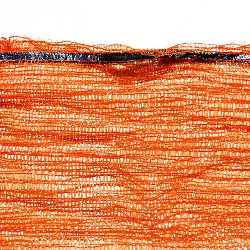 Lot de 3000 sacs raschel orange pour bûches bois et légumes 60 x 42 cm 15 kg