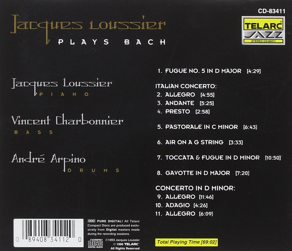 Plays Bach