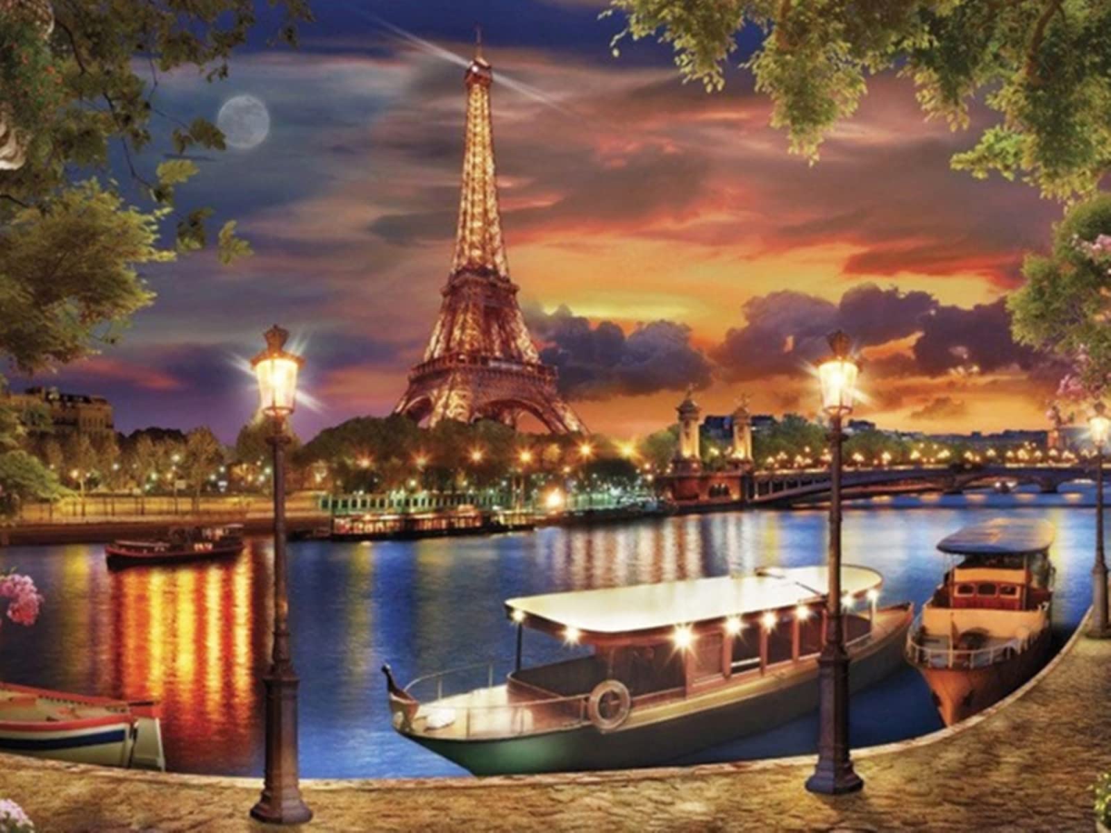 Puzzle en bois 1000 pièces Port Doux pour vos soirées détente en famille