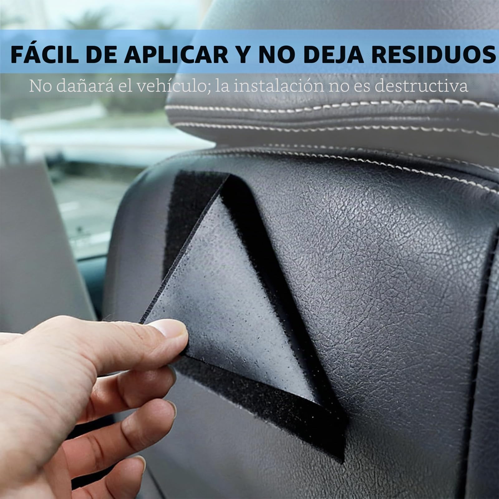 2 Piezas Organizador lateral para asiento de coche, mini organizador de piel, bolsa lateral de almacenamiento para asiento de coche, adecuado para Móviles, Llaves, Paquete de Tarjetas y Piezas