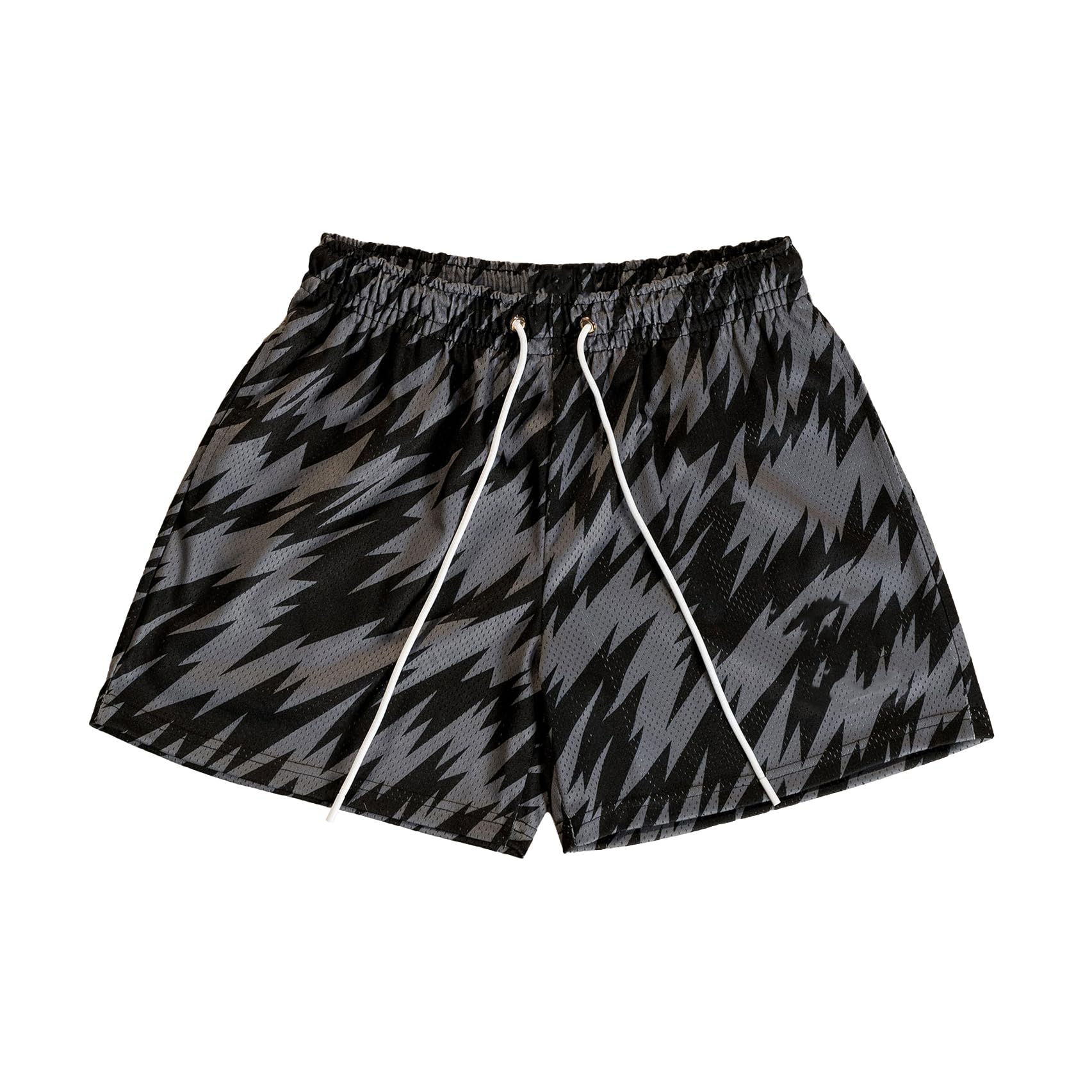 DIOTSR Mens Art Graphic Basketball Shorts Casual Athletic Running Shorts Cool Streetwear Designer Shorts Drawstring