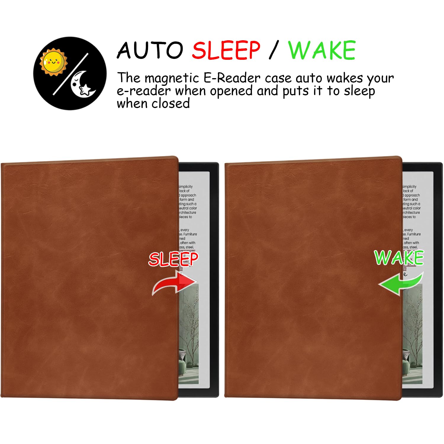 Onyx Boox Note Air2 Plus Magnetische Hoes - Alleen Geschikt Voor De Plus Versie Note Air2 Plus