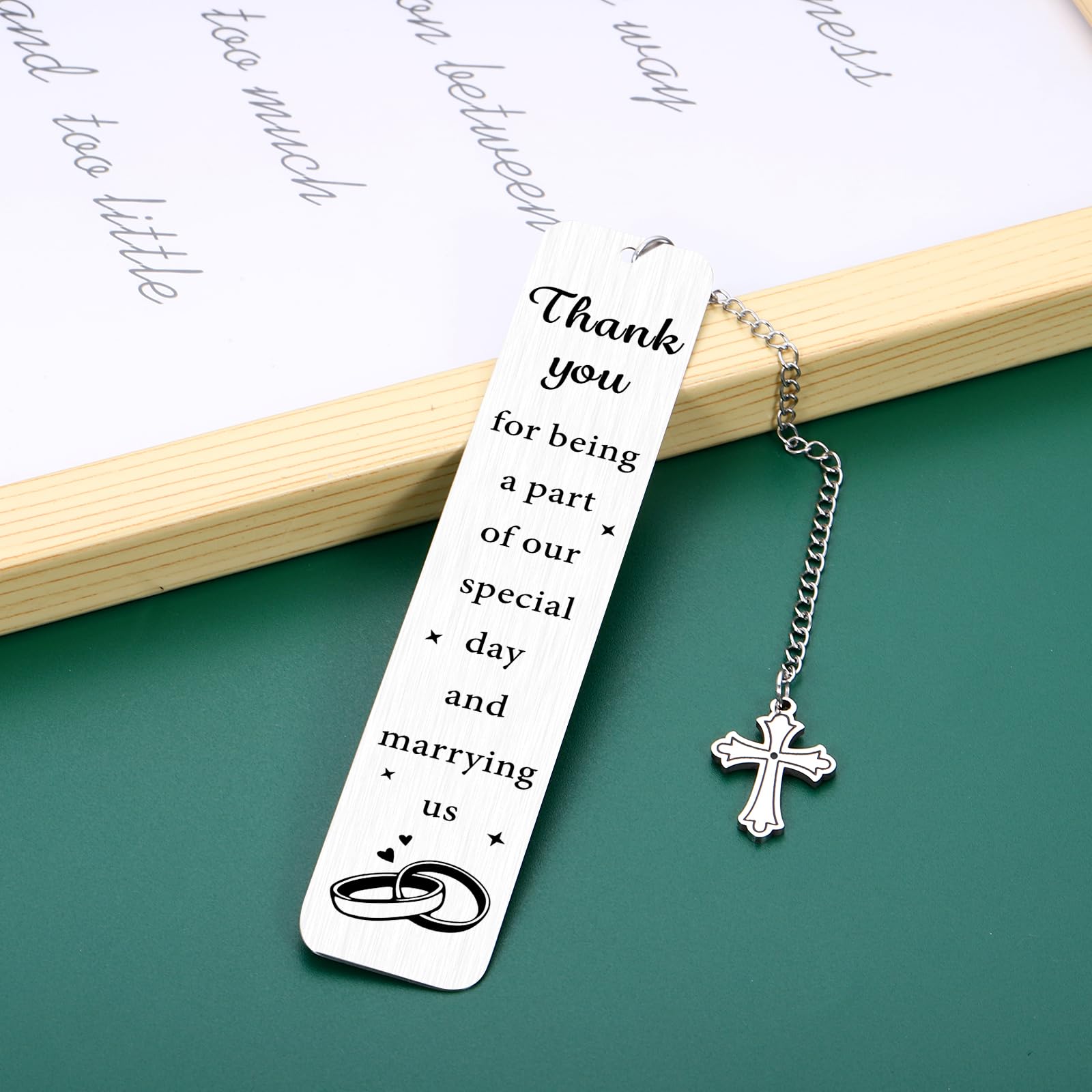 Officiant Gifts for Wedding Day Thank You Gifts for Wedding Officiant Proposal Gift for Men Women Master of Ceremonies Bridal Shower Wed Planner Guest Preacher Pastor Minister Appreciation Anniversary