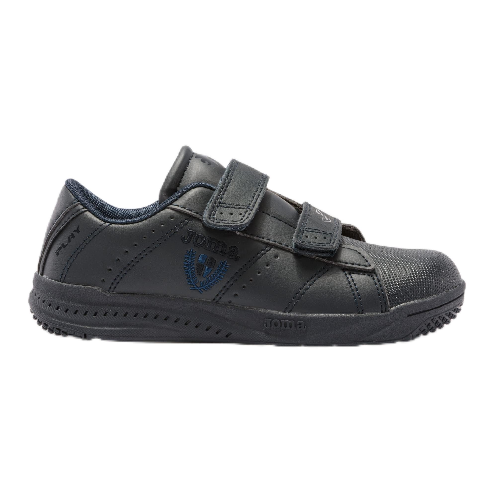 Joma Play Jr, Unisex Children's Sneakers, Blue, 9.5