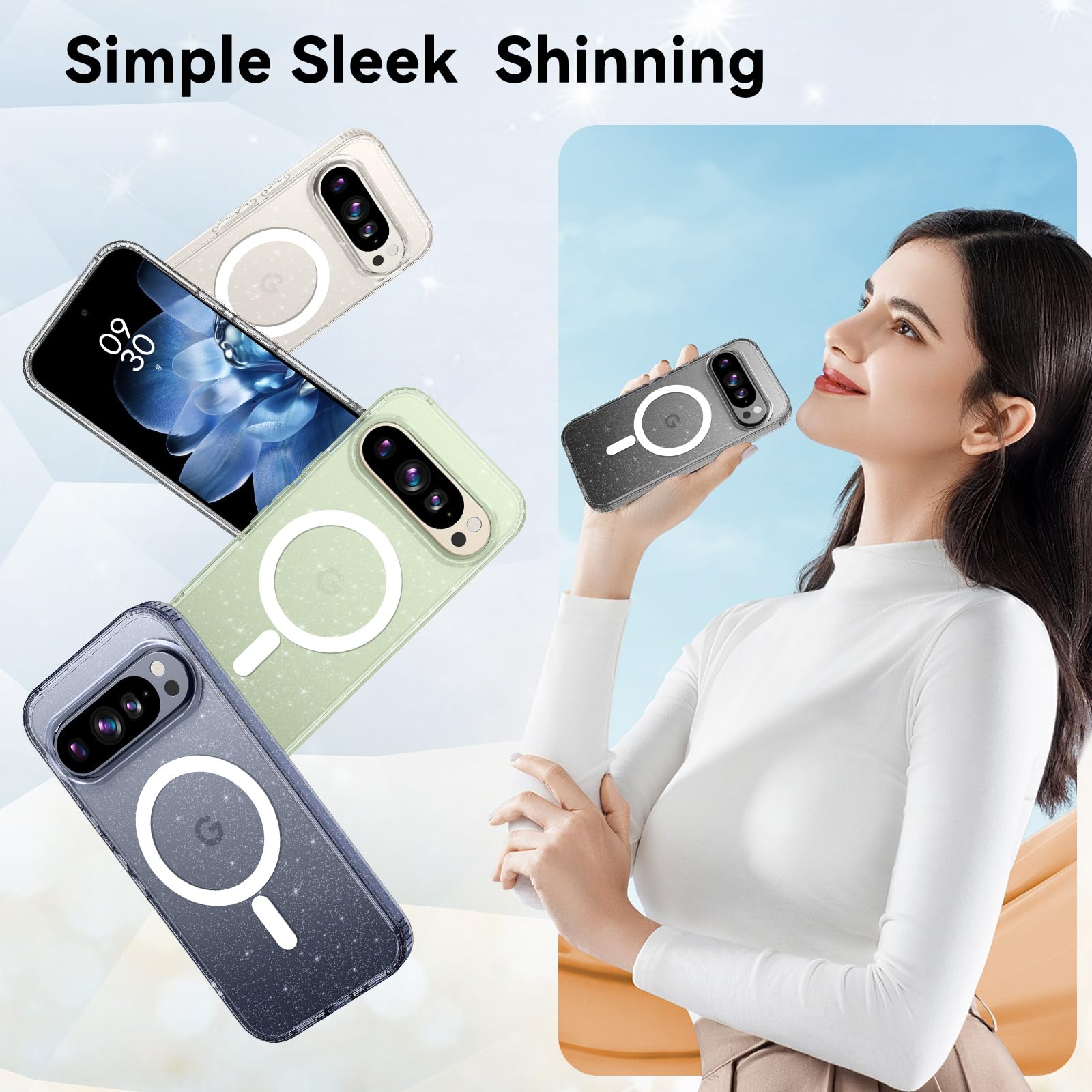 BENTOBEN Custodia magnetica per Google Pixel 10 e Pixel 10 Pro