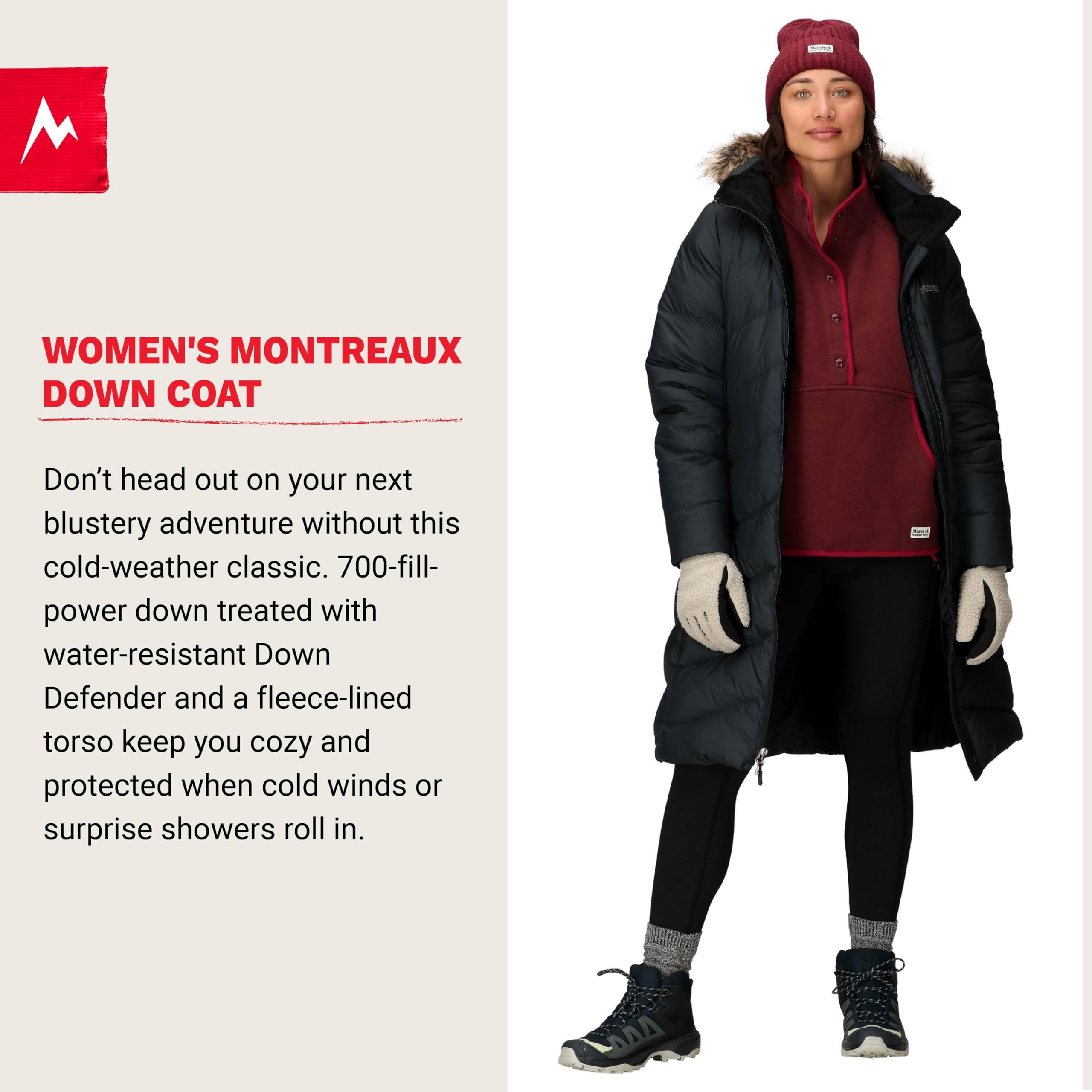Marmot Lekka kurtka puchowa 700 FP Wm's Montreaux Coat wodoodporny wiatroszczelny