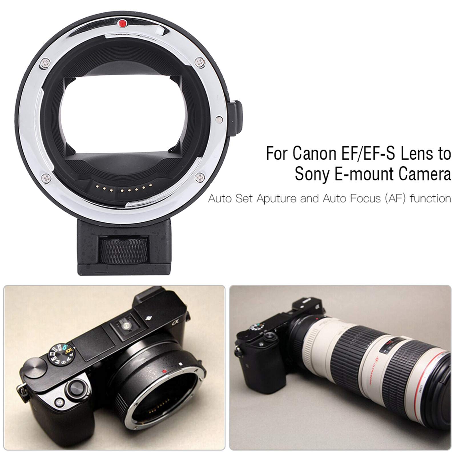 Amazon | EFNEX II マウントアダプターオートフォーカス、EF/EF-S 