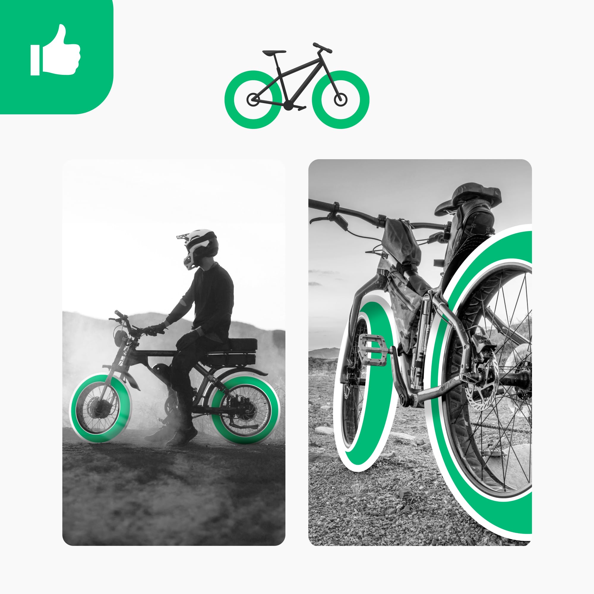 Válvula Schrader recta de tubo de bicicleta de 26 x 4.0 (2) – Compatible con Fat Bike/Mountain Bikes Electric Bikes – Tubos interiores de bicicleta de 26 x 4.0 pulgadas de grasa resistente 26 4