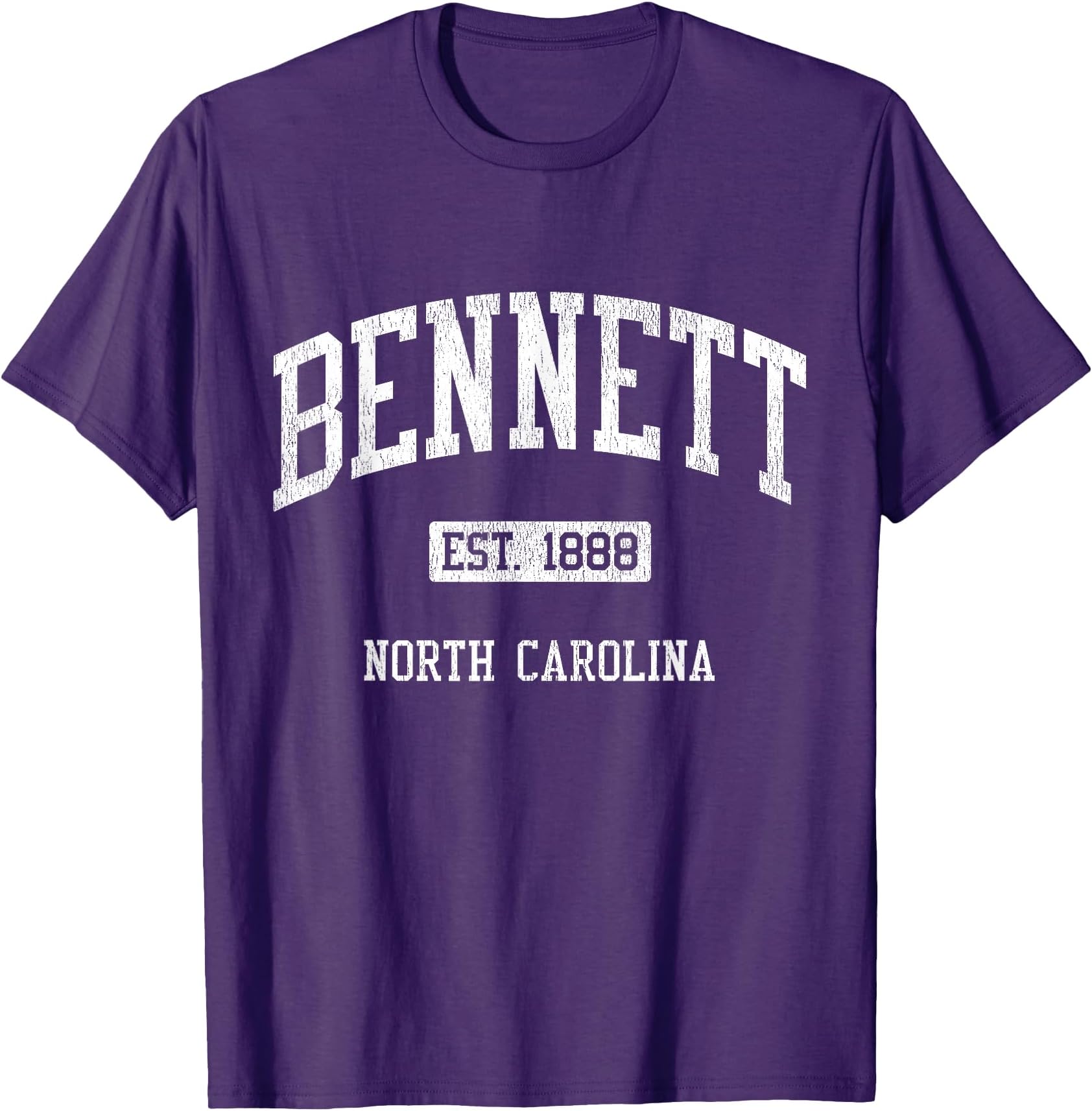 Bennett North Carolina NC JS04 Vintage Athletic Sports T-Shirt