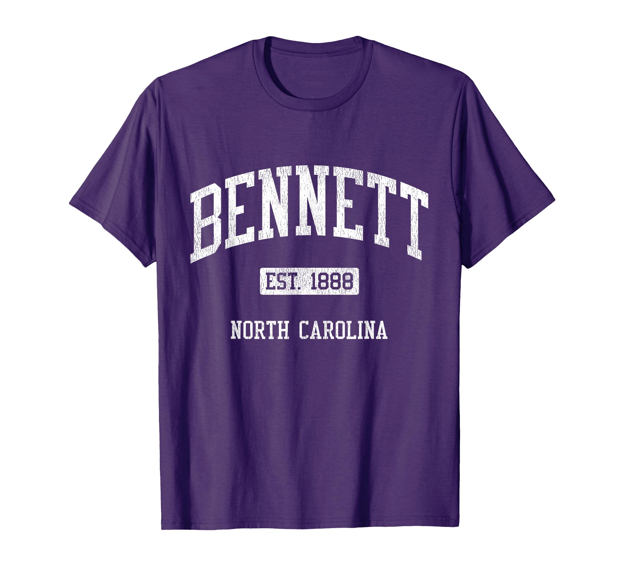 Bennett North Carolina NC JS04 Vintage Athletic Sports T-Shirt