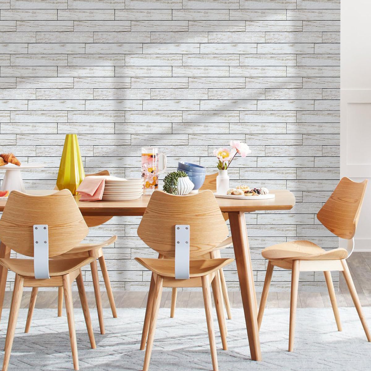 Panneau Acoustique Commomy 10 Pièces Panneaux Muraux 3D Imitation