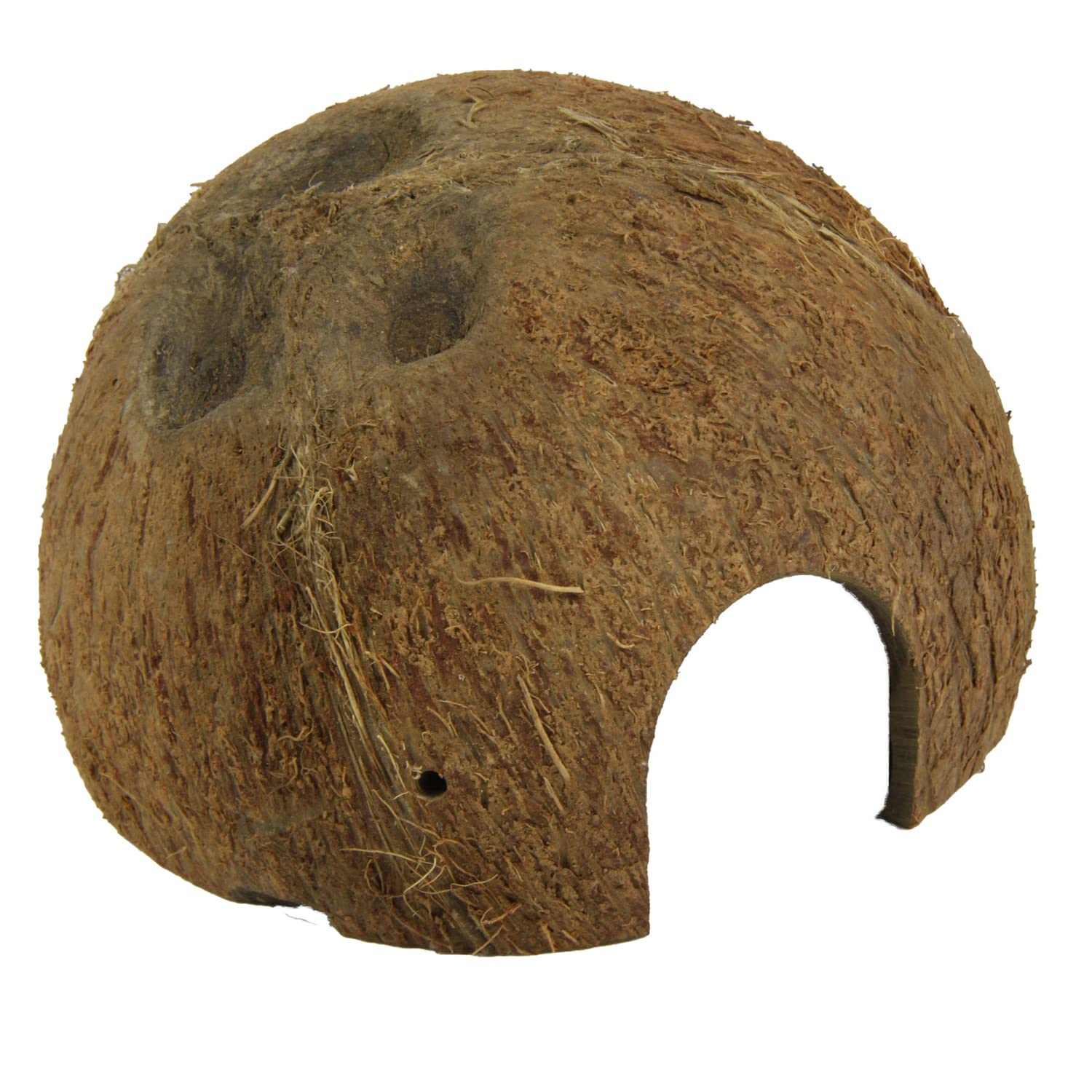 JBL 61510 miska na orzech kokosowy jako jaskinia do akwariów i terrariów, Cocos Cava 1/2 l