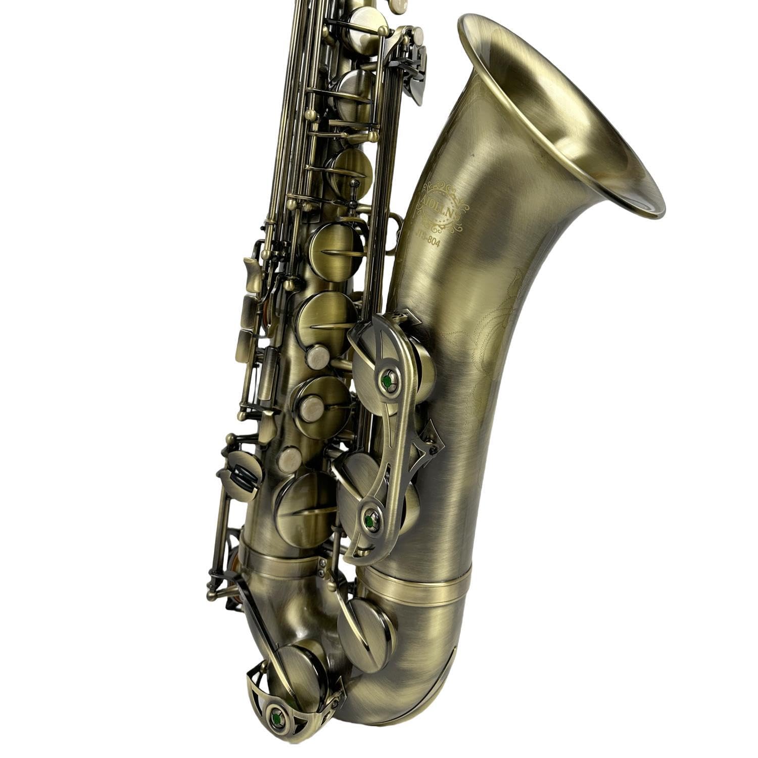 Amazon.com: Aiollns JTS-804 Tenor Saxophone B Flat Antique Bronze
