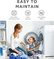 Vista 158 de HENGWEITEXT 18 Inch Cal King Sheets Deep Pocket,4 Piece Sheet Set Breathable and Cooling,Microfiber Sheet Set Deep Pocket,Wrinkle Free Shrinkage &