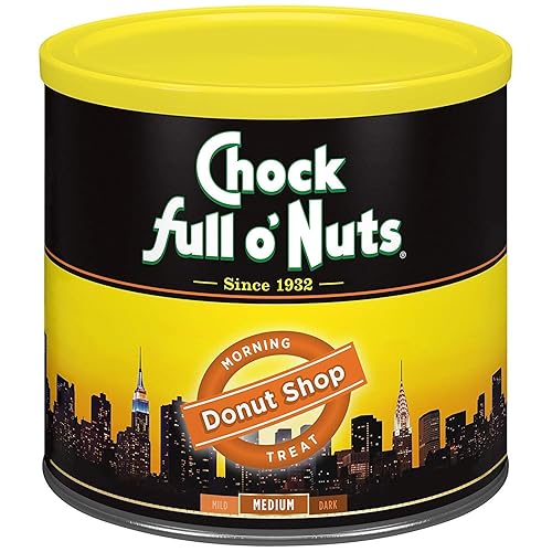 Chock Full o'Nuts - Café molido tostado, tostado medio