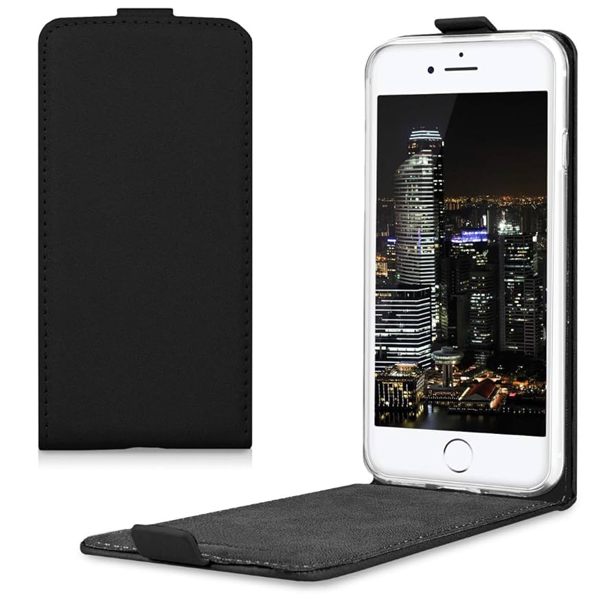 iPhone - ＫＹＰ Amazon.com: kwmobile Vertical Flip Case Compatible with