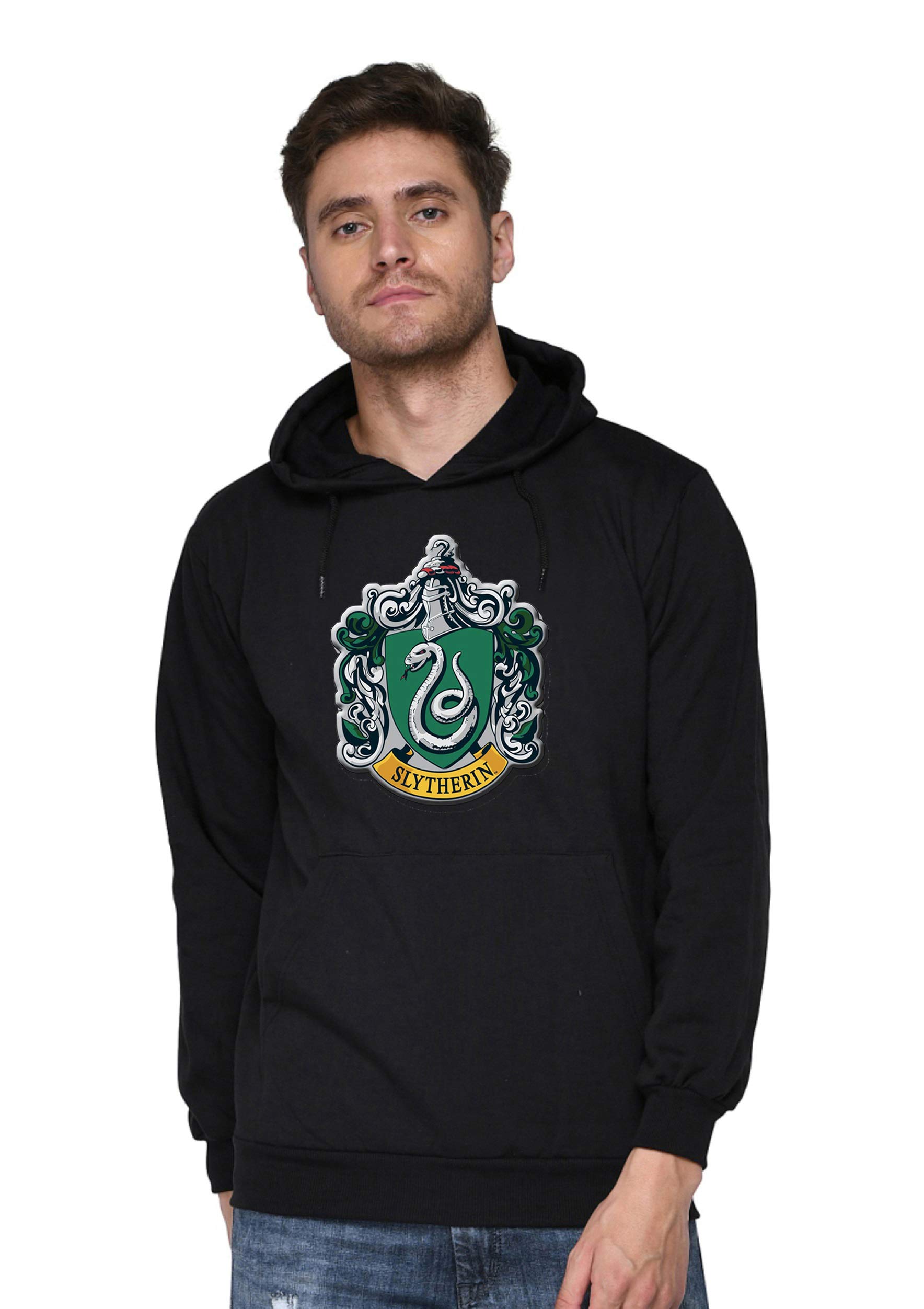 sxv style Unisex Printed Hoodie :Slytherin-picture-21