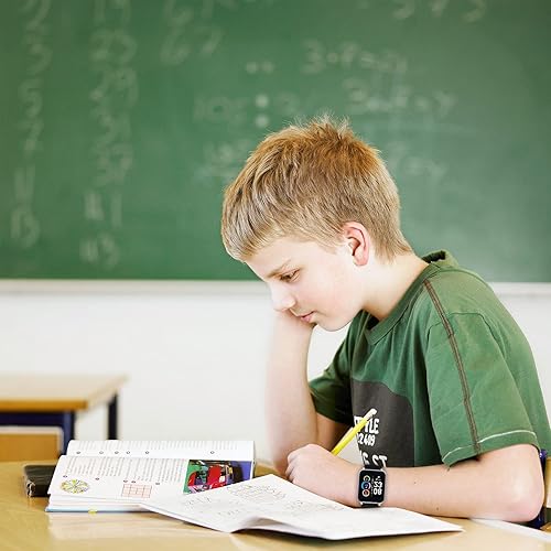 Miniatura 4 de BlackPro Compatible con correas de reloj iTech Fusion 2  iTech Fusion 2R, diseño de velcro de nailon, transpirable y ajustable con pasadores de