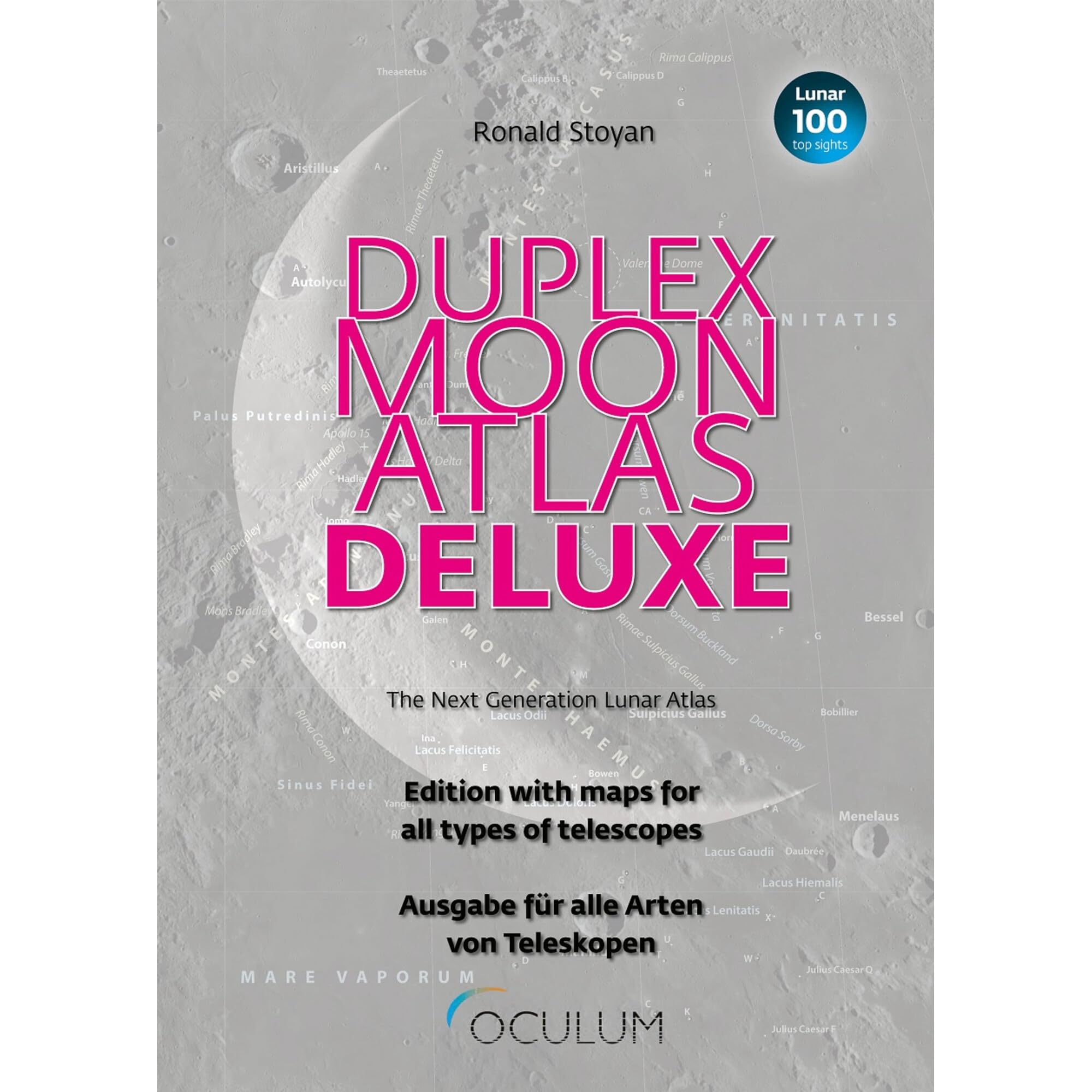 Duplex Moon Atlas Deluxe: The Next Generation Lunar Atlas