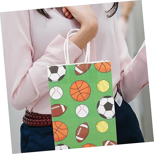 Miniatura 5 de BESTOYARD Bolsas de embalaje 12pcs Bolsa de regalo a granel de papel Kraft Bolsa de ramo de papel Bolsas de regalo de papel