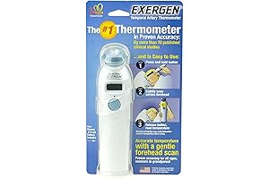 Exergen TemporalScanner TAT-2000C: Accurate and Convenient Thermometer for Precise Temperature Readings