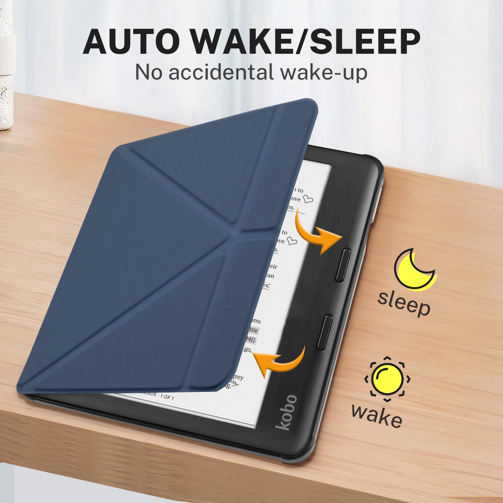 Kobo Libra 2 専用カバー付き Amazon.com: Case Compatible with Kobo Libra Colour(2024) and Kobo