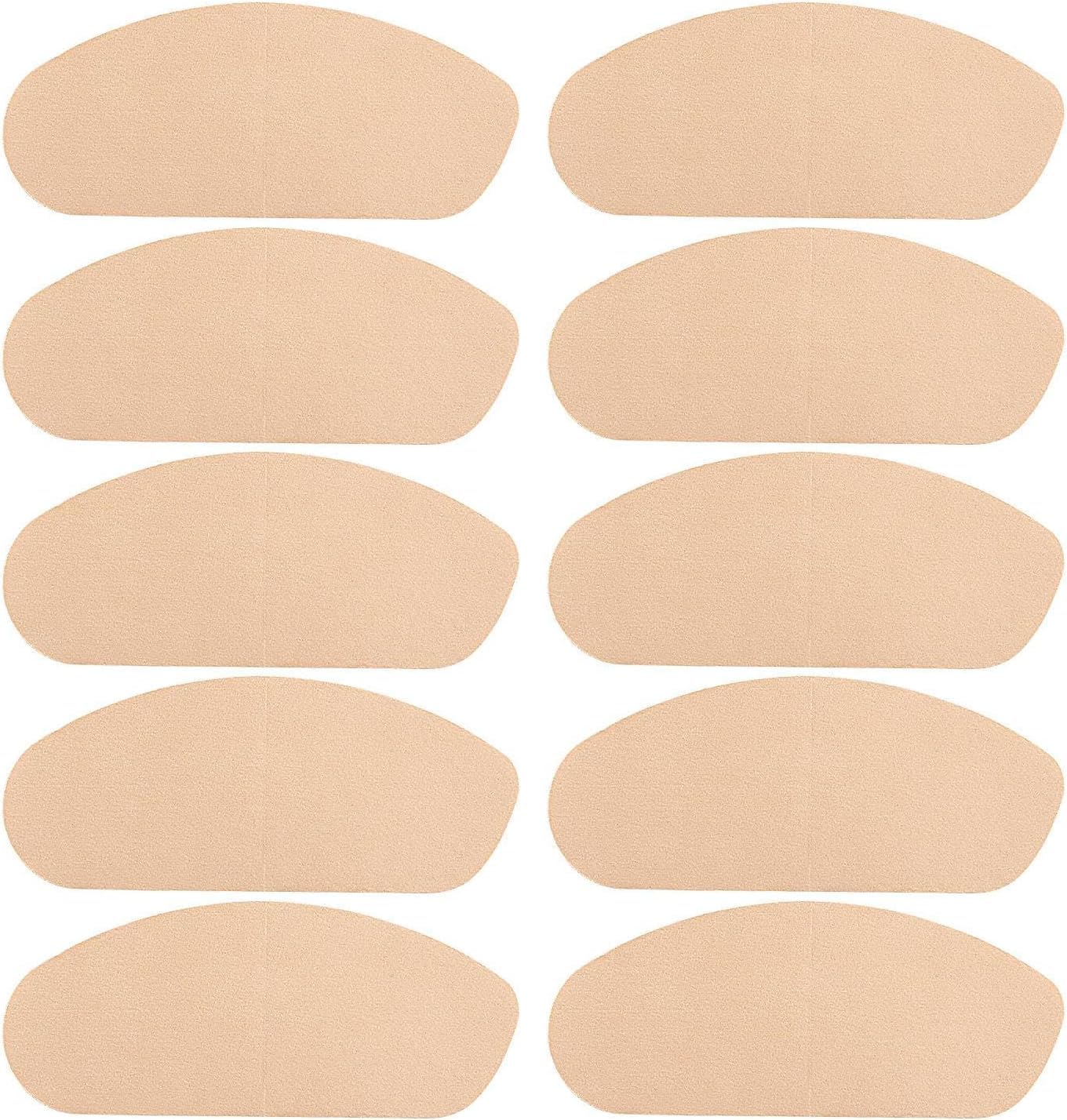 Parches antirozaduras para muslos 10 piezas almohadillas anti-fricción protección corporal mujer resistentes fricción entrenamiento