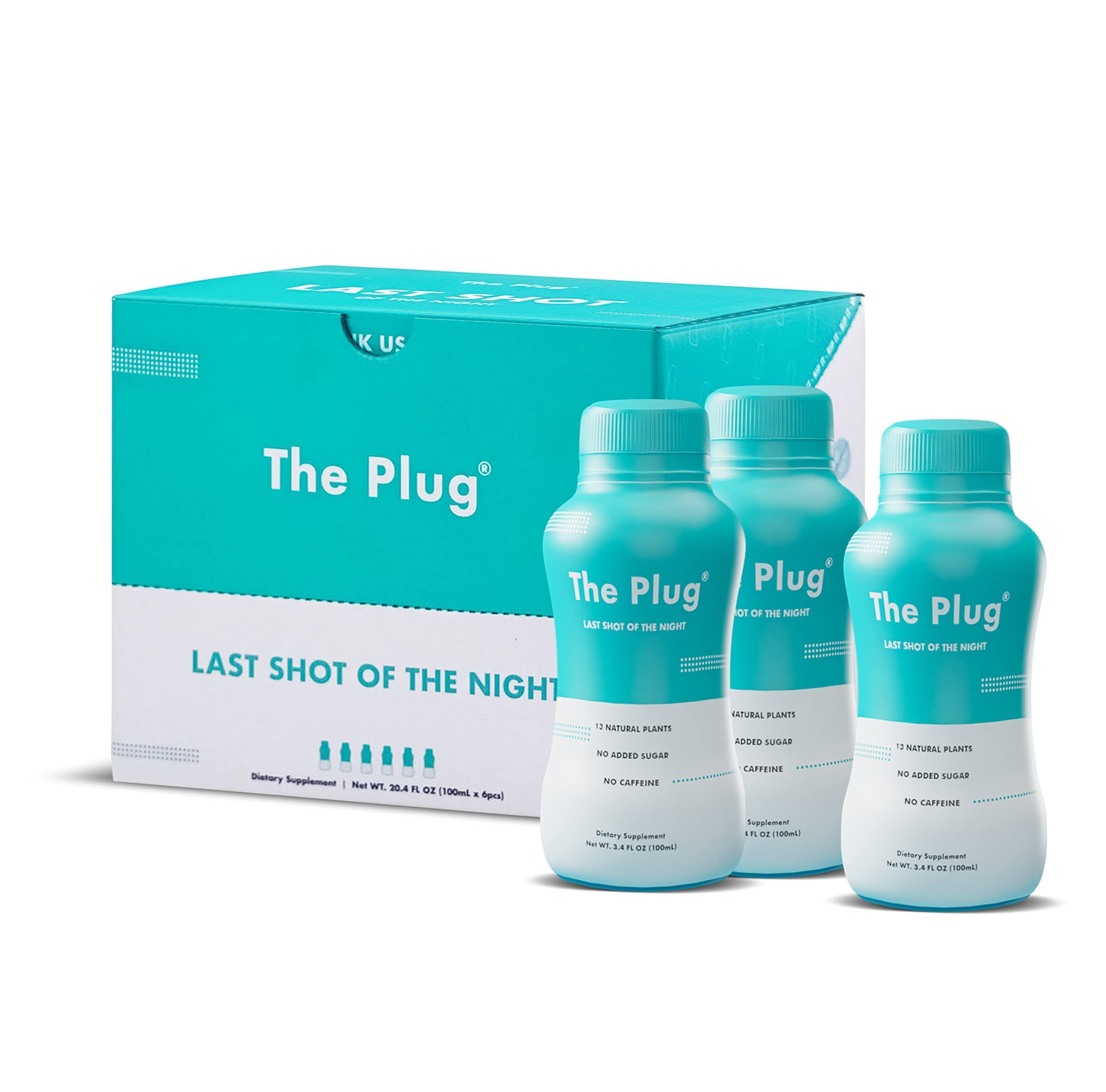 The Plug PlantBased Liquid Hydration Pack After Drink Hydration