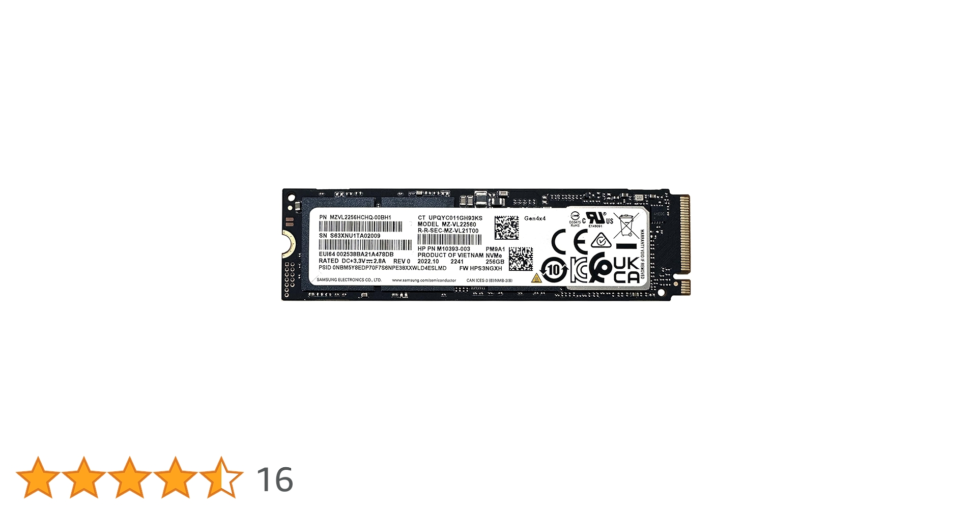 TOSHIBA+SAMSUNG M.2 SSD 256GB×5 正常診断 Toshiba-THNSH-512GB-SSD-