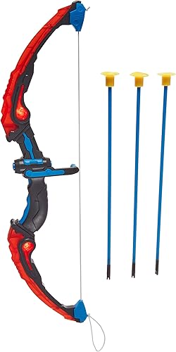 Miniatura 1 de Sunny Days Entertainment Arco y flecha del espacio fotón – Juguete galáctico de juego de simulación para niños | Incluye luces y 3 flechas de