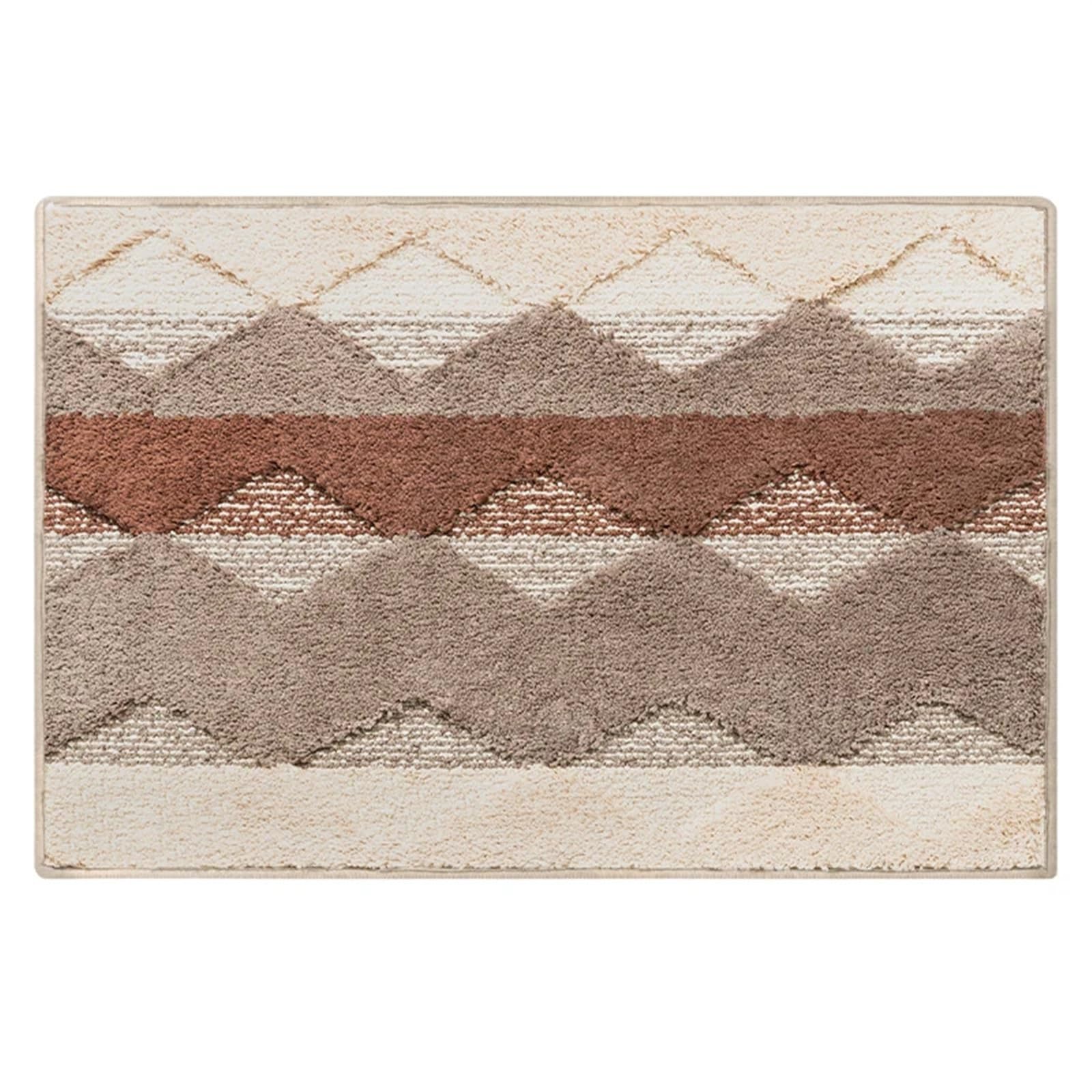 Tapis de pied multifonction en velours épais pour une entrée élégante
