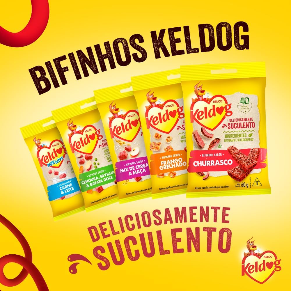 Oferta Bifinho Keldog Mix Cereais E Maçã 55G - 20 Unids 4 71Yz+Rea28L. Ac Sl1000