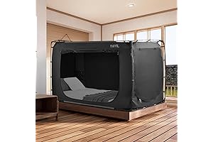 Bed Tent Bed Canopy Full Size, Portable Sleeping Pod for Adult