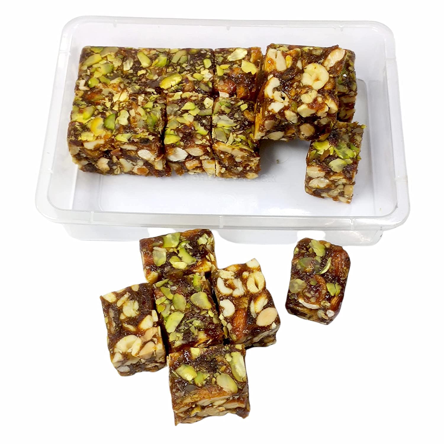 Midwinfer Dry Fruits Chikki-1kg (Sugar Free) Dry Fruits Dates Barfi | Khajoor Dryfruit Chikki (B09N1LM7P1) Amazon Price History, Amazon Price Tracker