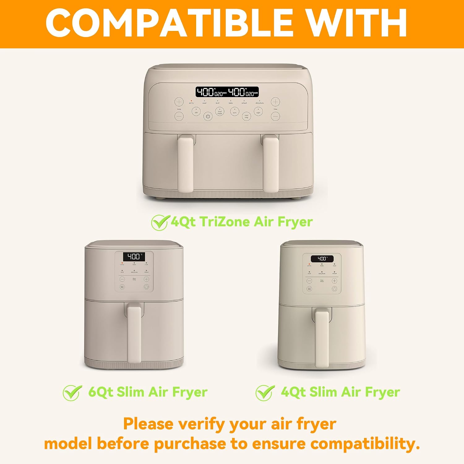 200Pcs Air Fryer Liners Parchment Paper for Bella 4Qt Slim Air Fryer