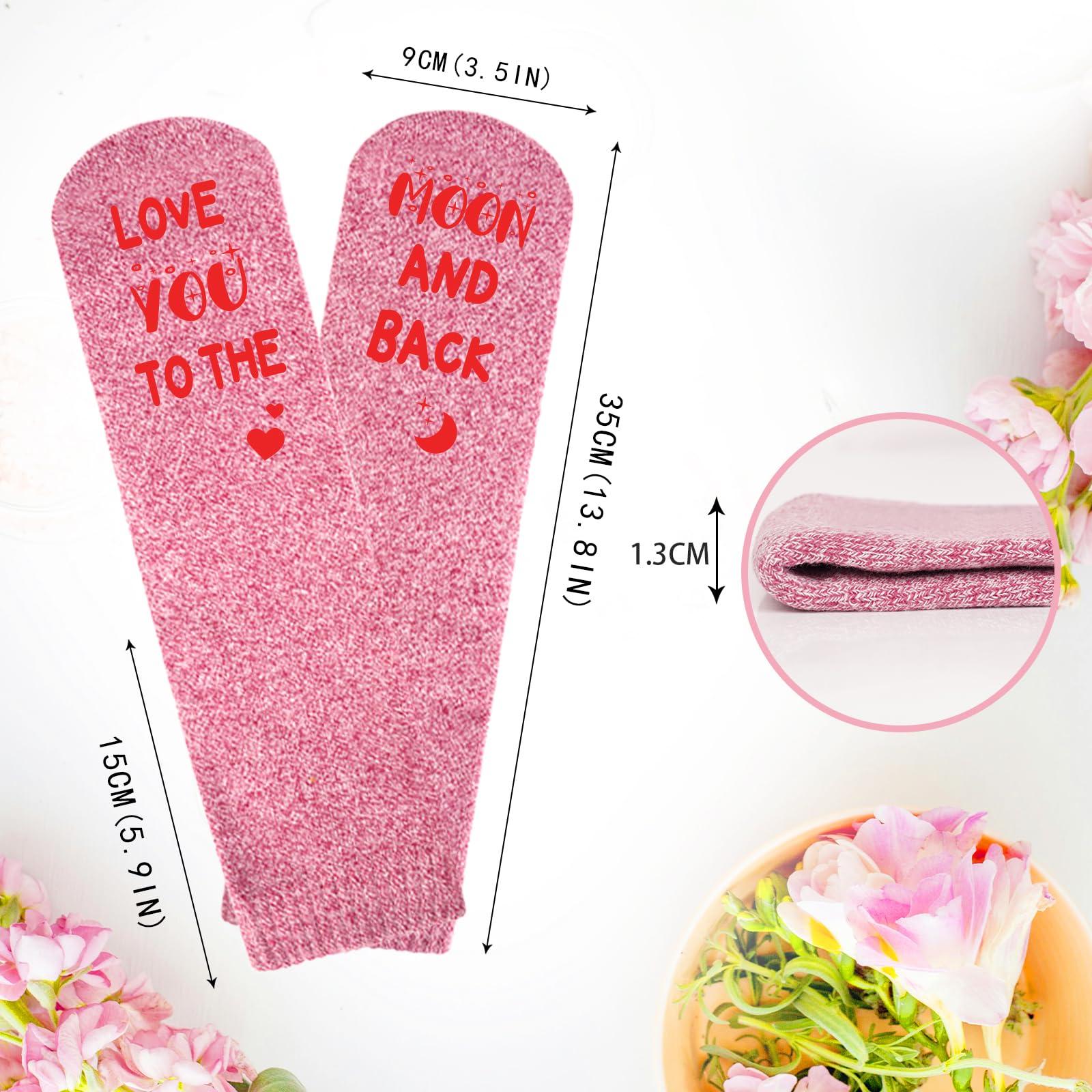 ONEHAUS Wife Valentines Gift Ideas - Wifey Glass Cup with Funny Socks, Wife Gifts from Husband for Stocking Stuffers