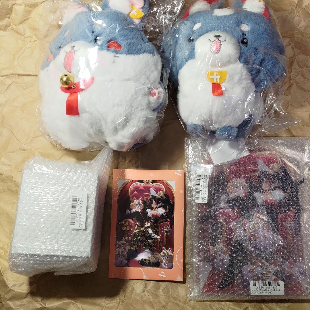 Amazon.co.jp: 大神ミオ 活動4周年記念グッズセット 直筆サイン入り