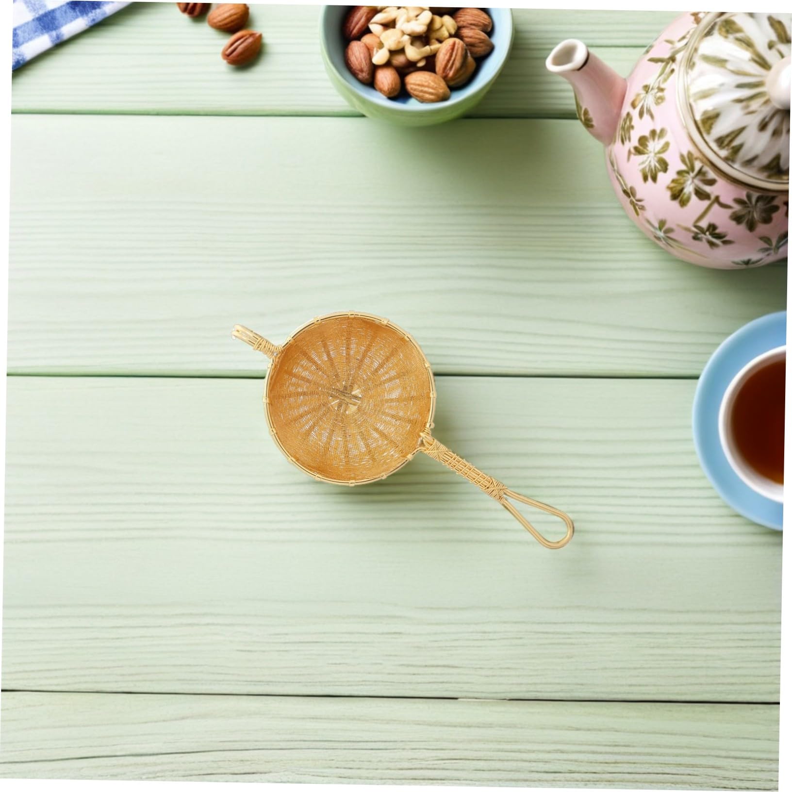 Infuseur à Thé Panier Infusion Passoire à Thé Filtre à Mailles Fines pour Cocktails et Épices