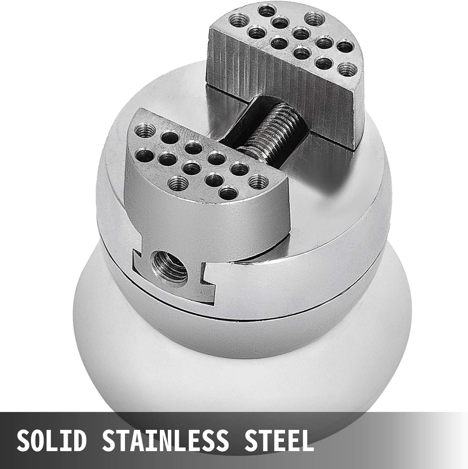 Prоmо 40% оƒƒ VEVOR Ball Vise 3 Engraving Setting Tool 360°Rotation Professional Ball Vise 30 PCS Attachment Jewelry Engraving Block Tools Standard Block (3inch)