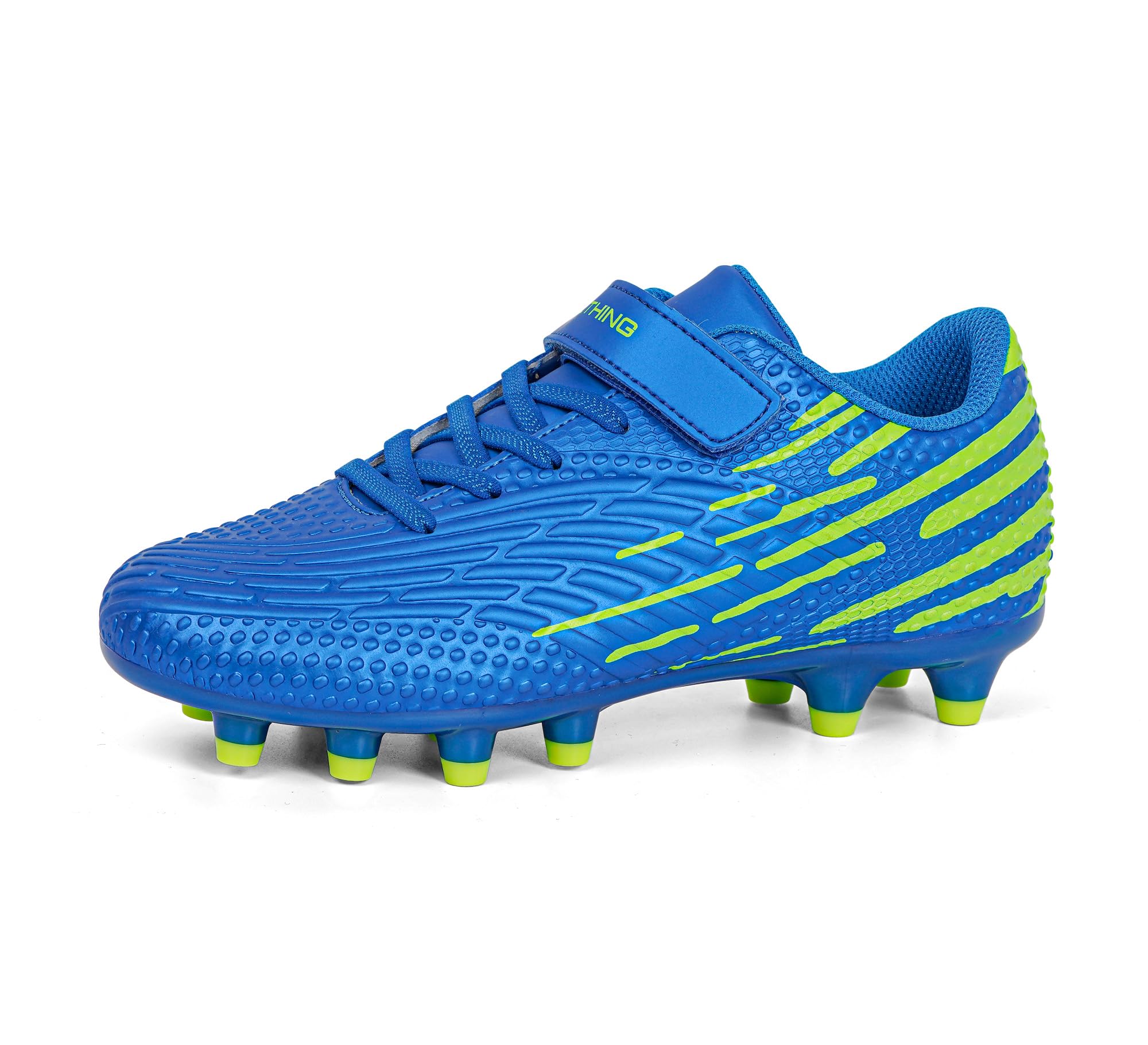 Botas de Fútbol para Niños - Zapatillas de Fútbol Infantiles con Tacos Antideslizantes y Plantilla Cómoda | para Césped Artificial y Natural - Niños y Niñas