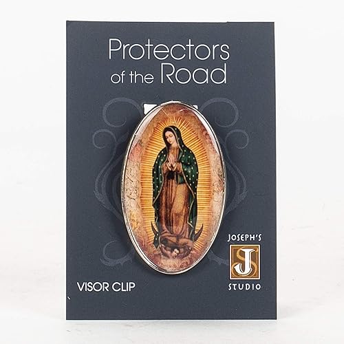 Roman Clip de visera Nuestra Señora de Guadalupe, 2 pulgadas de altura disponible en Yaxa Peru