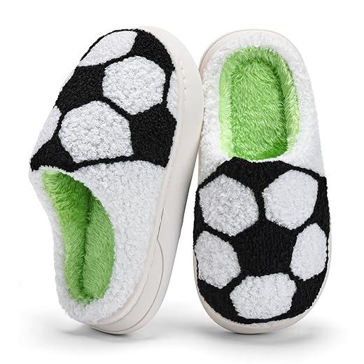 IceUnicorn Kids Slippers Boys Girls Warm Winter House Slippers Big Little Kids Non-Slip Soft Plush Memory Foam Home Shoes for Indoor Outdoor