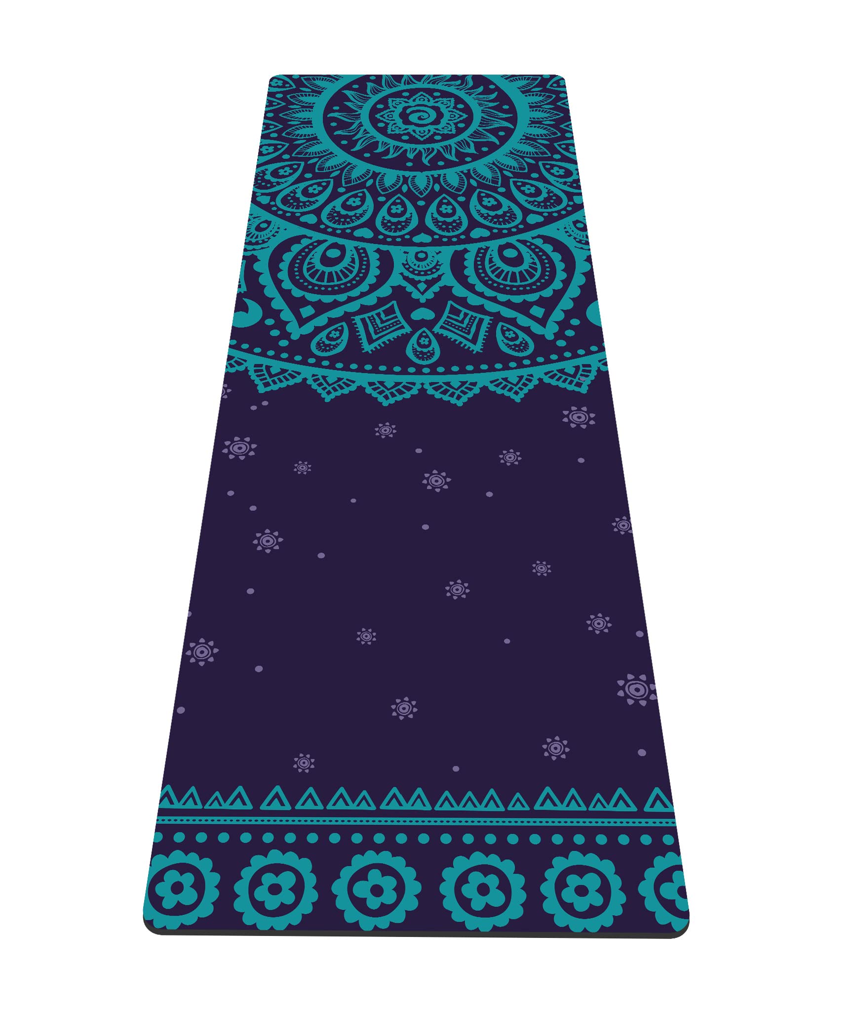 nuveti Yoga Mat Eco Friendly TPE Non Slip Fitness Exercise Mat with Carrying Bag,72"x24" Extra Thick 6MM Exercise & Workout Mat for Yoga, Pilates Fitness and Floor Exercises โ image 1