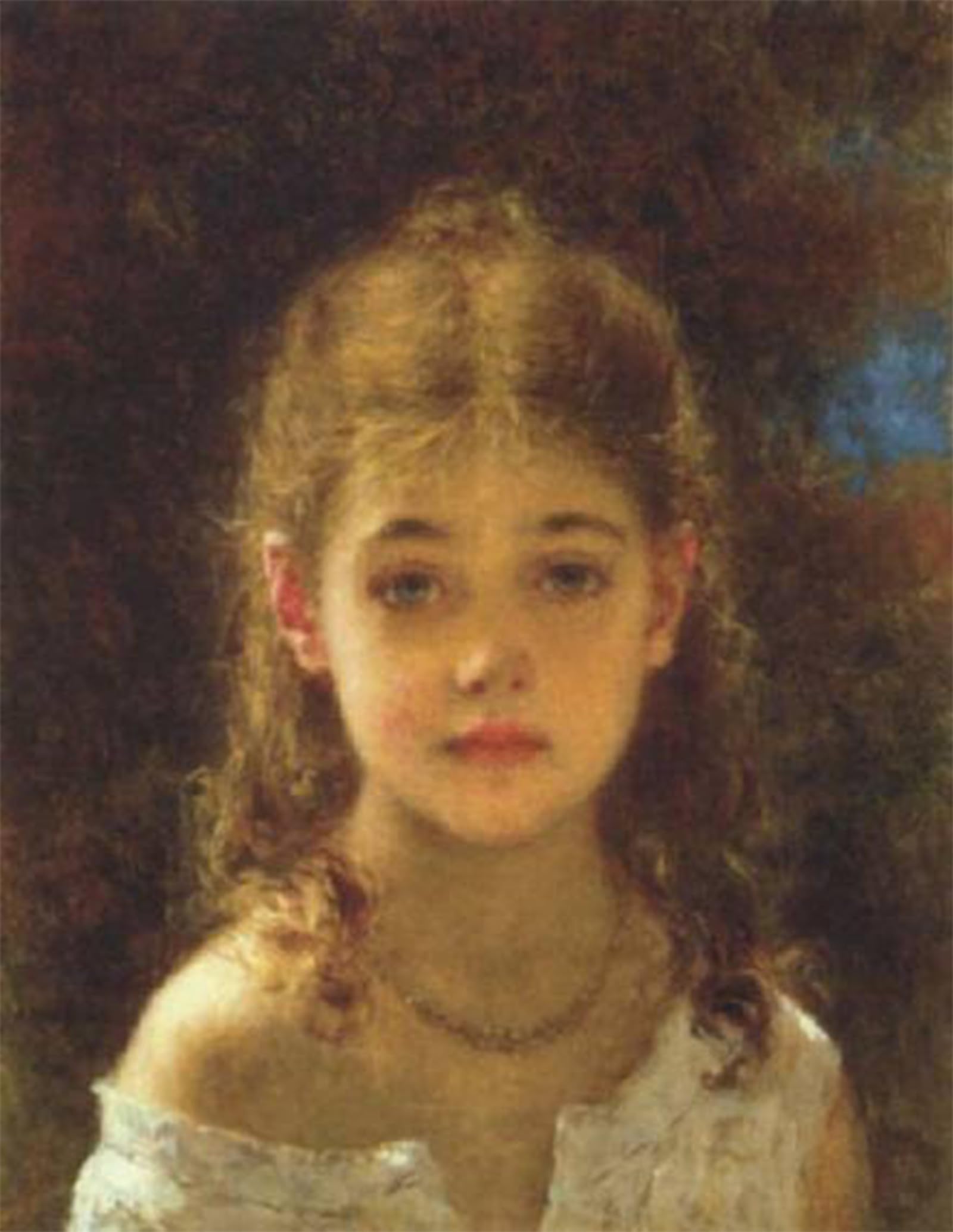 Artxlxxbn No Frame Famous Art Print Poster Vintage Wall Art Mignon By Alexei Alexeivich Harlamoff Canvas Art Poster For Home Decor 60X90cm