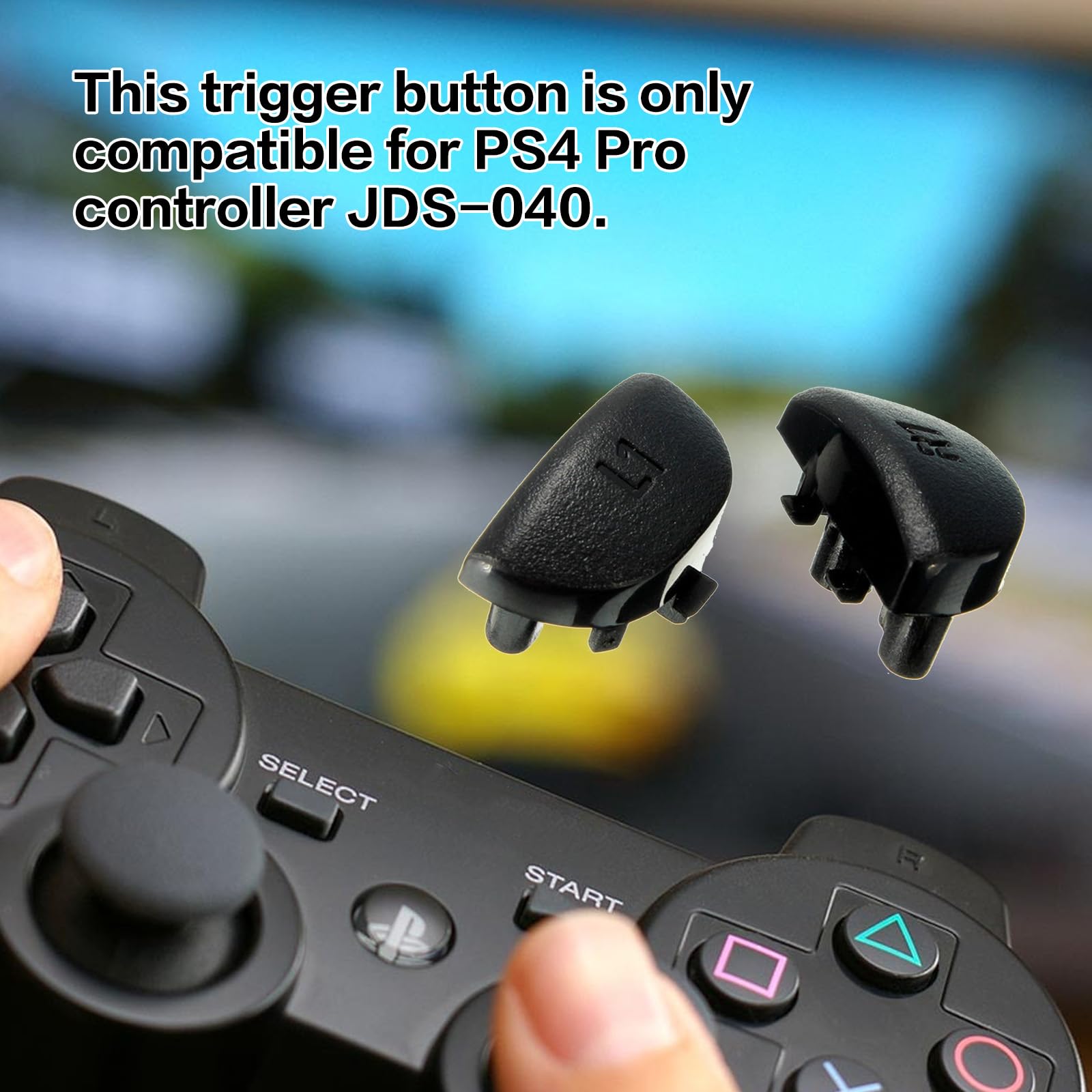 PlayStation4 - アポ Telituny Przyciski spustowe (ABS, 2 sprężyny) do kontrolera