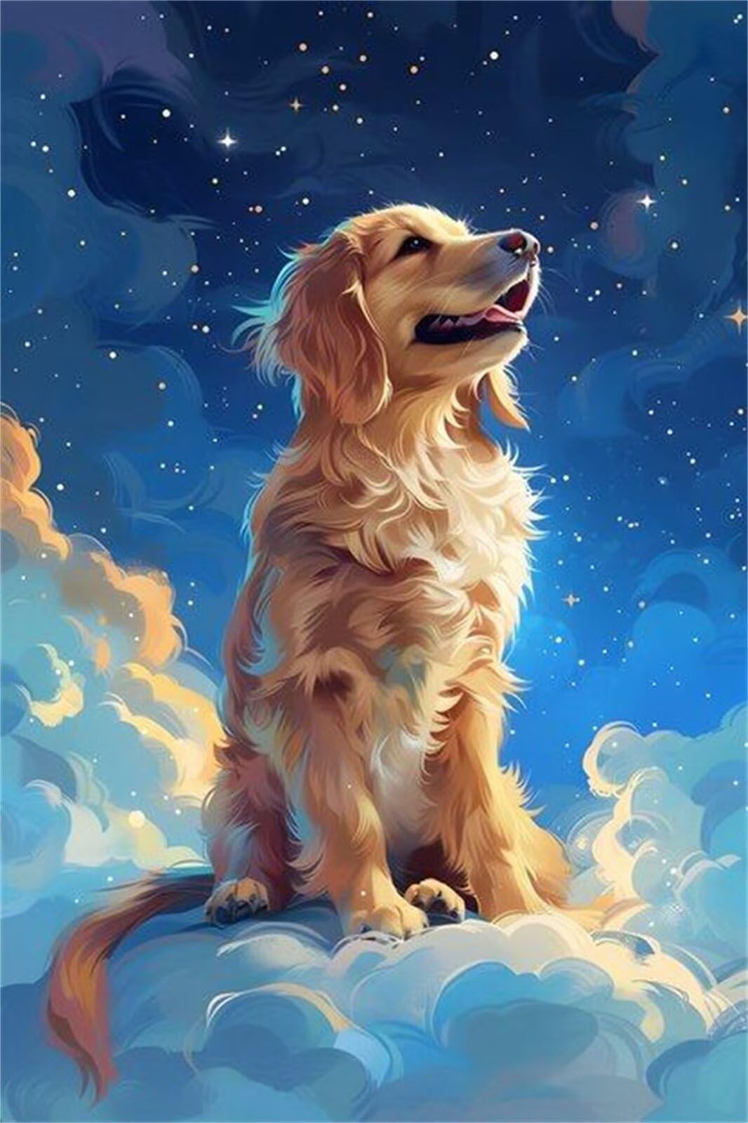 Puzzle dla dorosłych 1500 sztuk, gwiaździsta noc puzzle dla dorosłych 87 x 56 cm do dekoracji ścian i prezentów