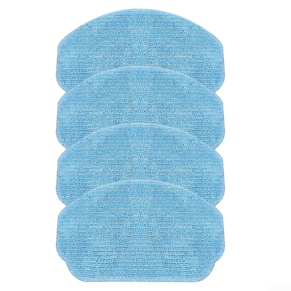 4PCS Microfibre Floor Cloth Pads, Robot Vacuum Cleaner Cleaner for ONSON BR150/BR151, Mop Replacement Pads Cleaner Accessories for ZCWA BR150/BR151
